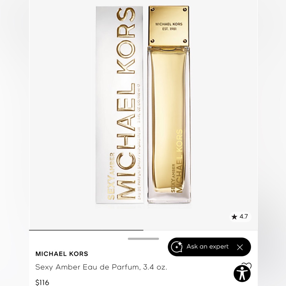 Michael Kors Sexy Amber Fragrance NWT